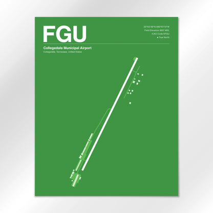 FGU Airport Diagram