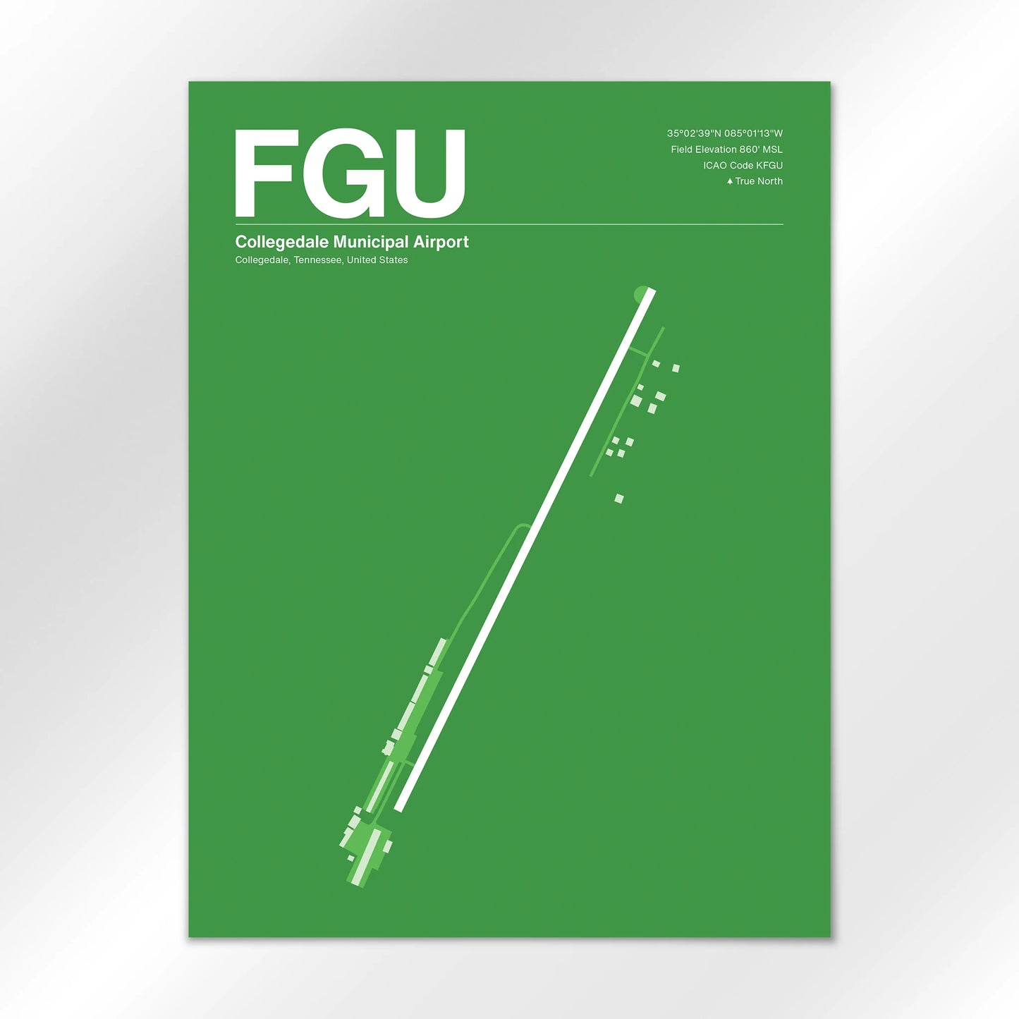 FGU Airport Diagram
