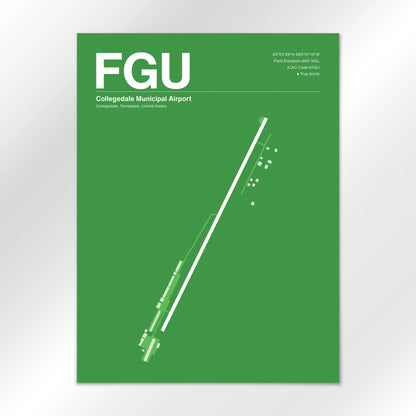 FGU Airport Diagram