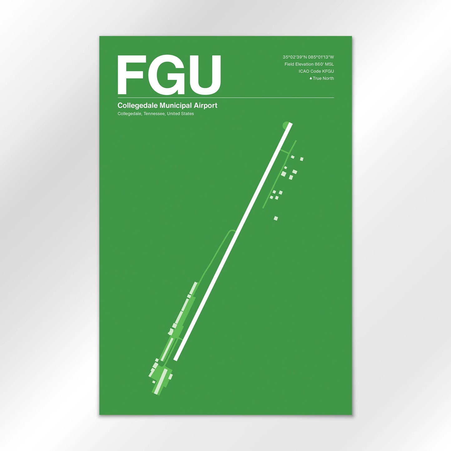 FGU Airport Diagram