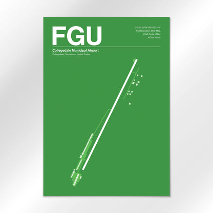FGU Airport Diagram