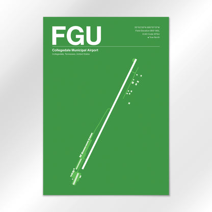 FGU Airport Diagram