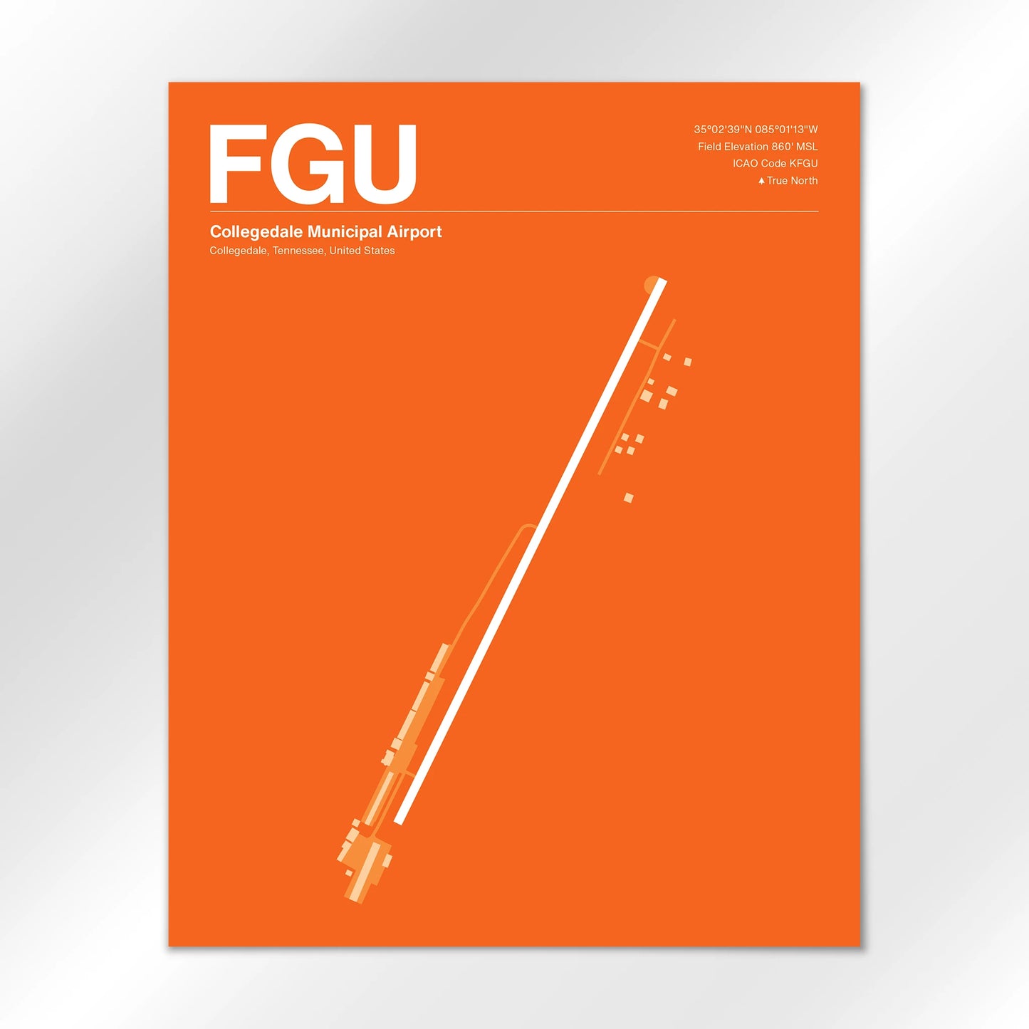 FGU Airport Diagram