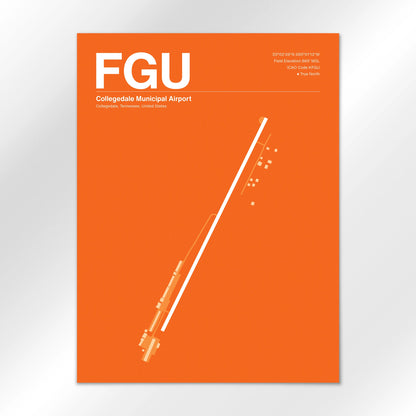 FGU Airport Diagram