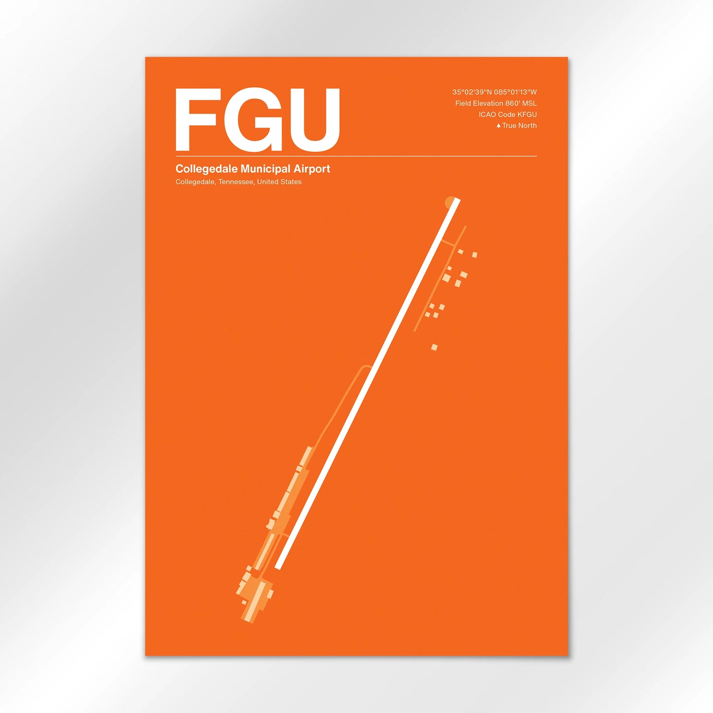 FGU Airport Diagram