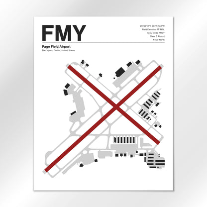 FMY Airport Diagram