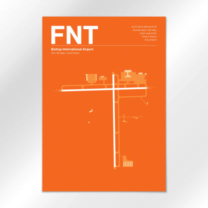 FNT Airport Diagram