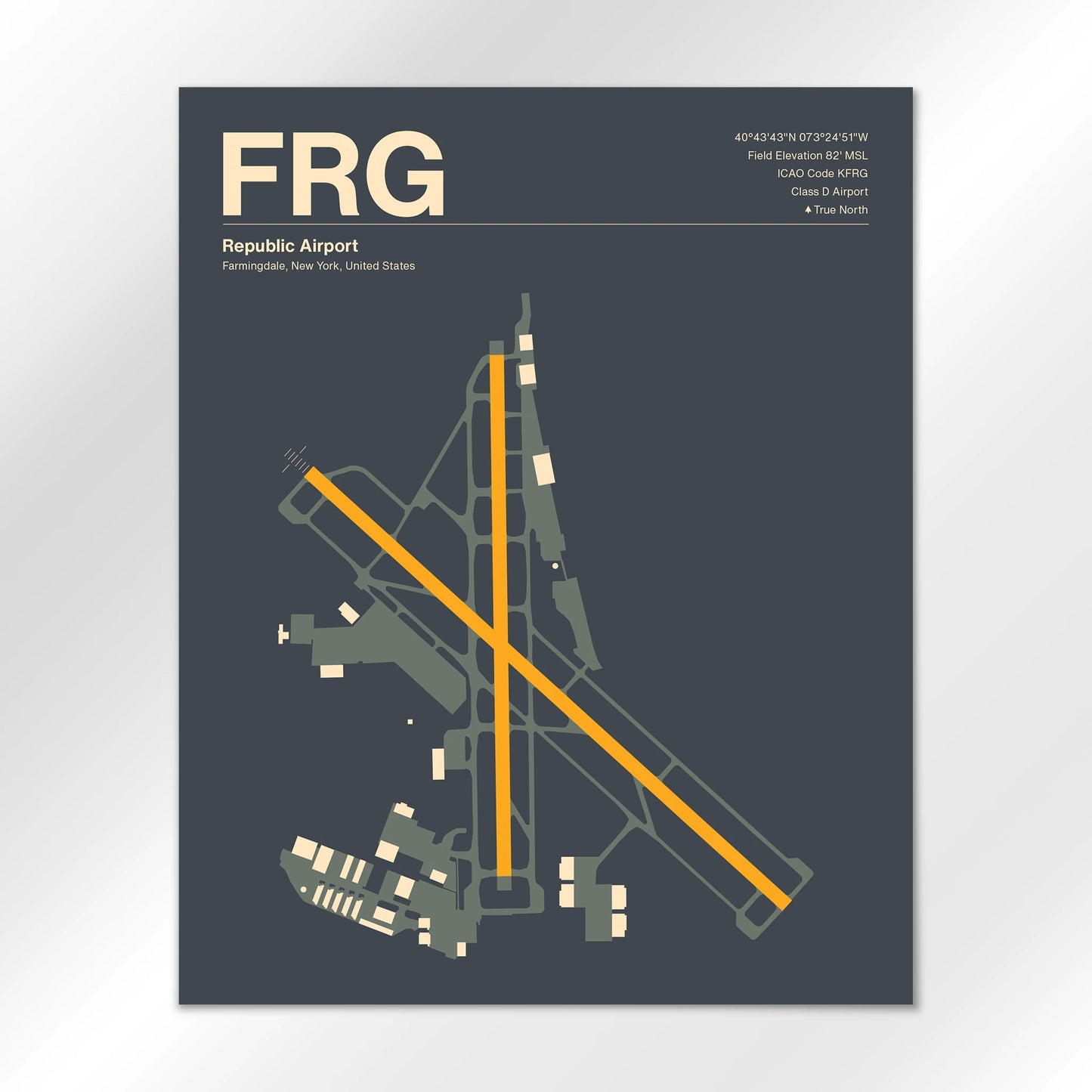 FRG Airport Diagram