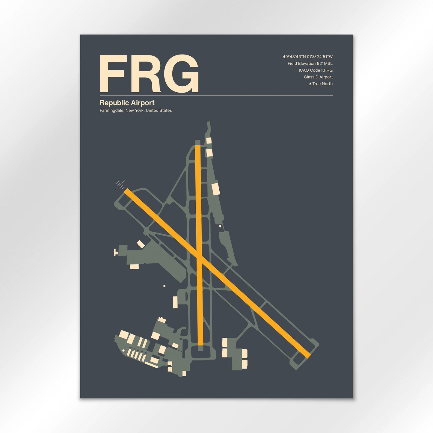 FRG Airport Diagram