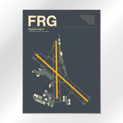 FRG Airport Diagram