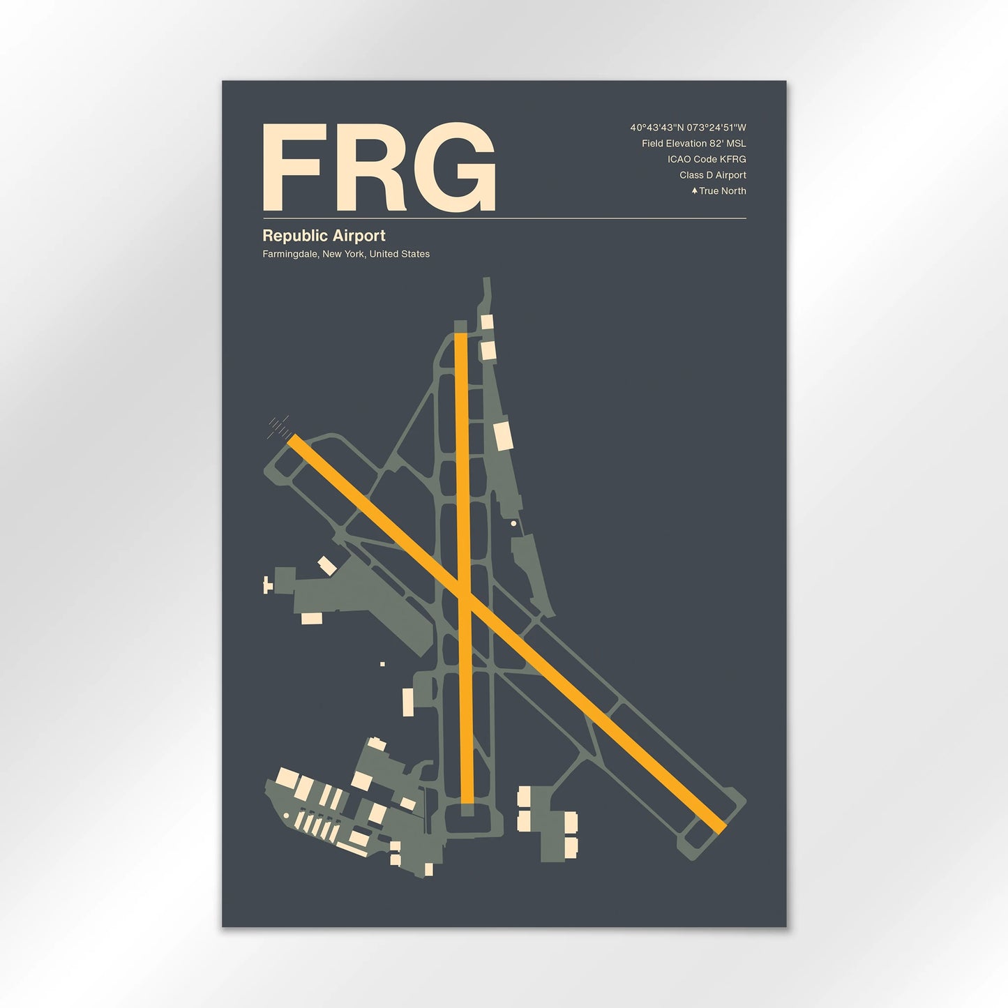 FRG Airport Diagram