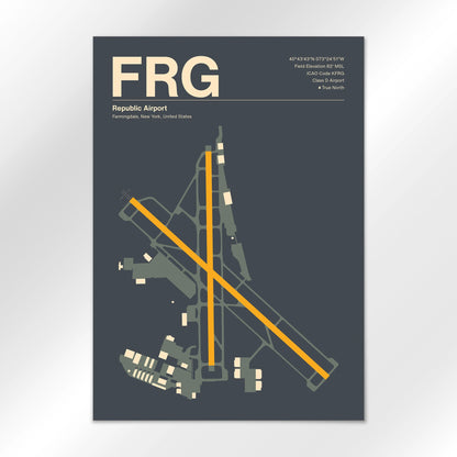 FRG Airport Diagram