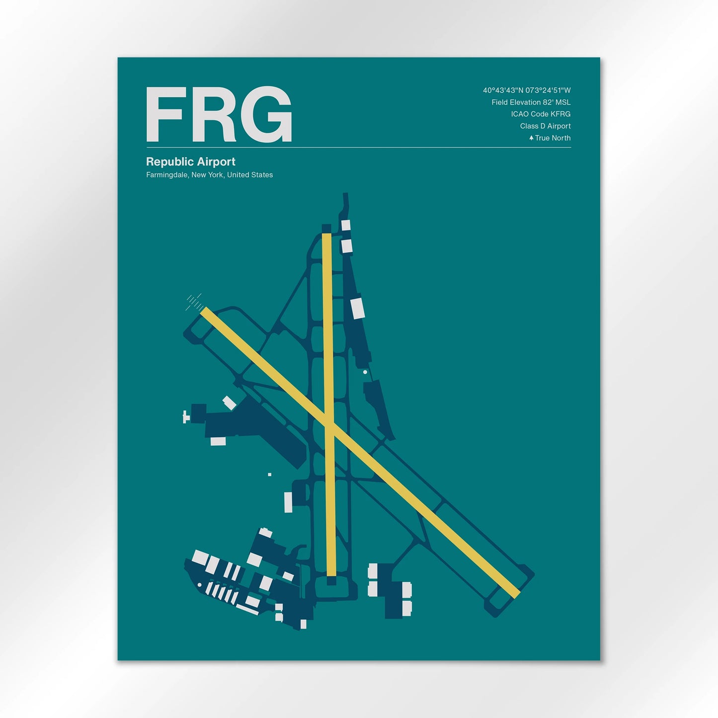 FRG Airport Diagram