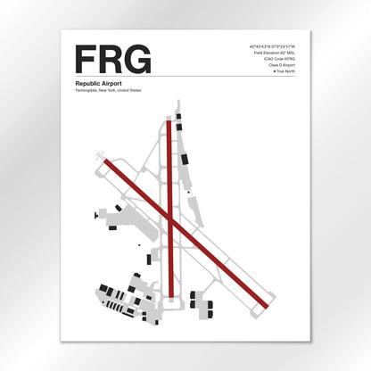 FRG Airport Diagram