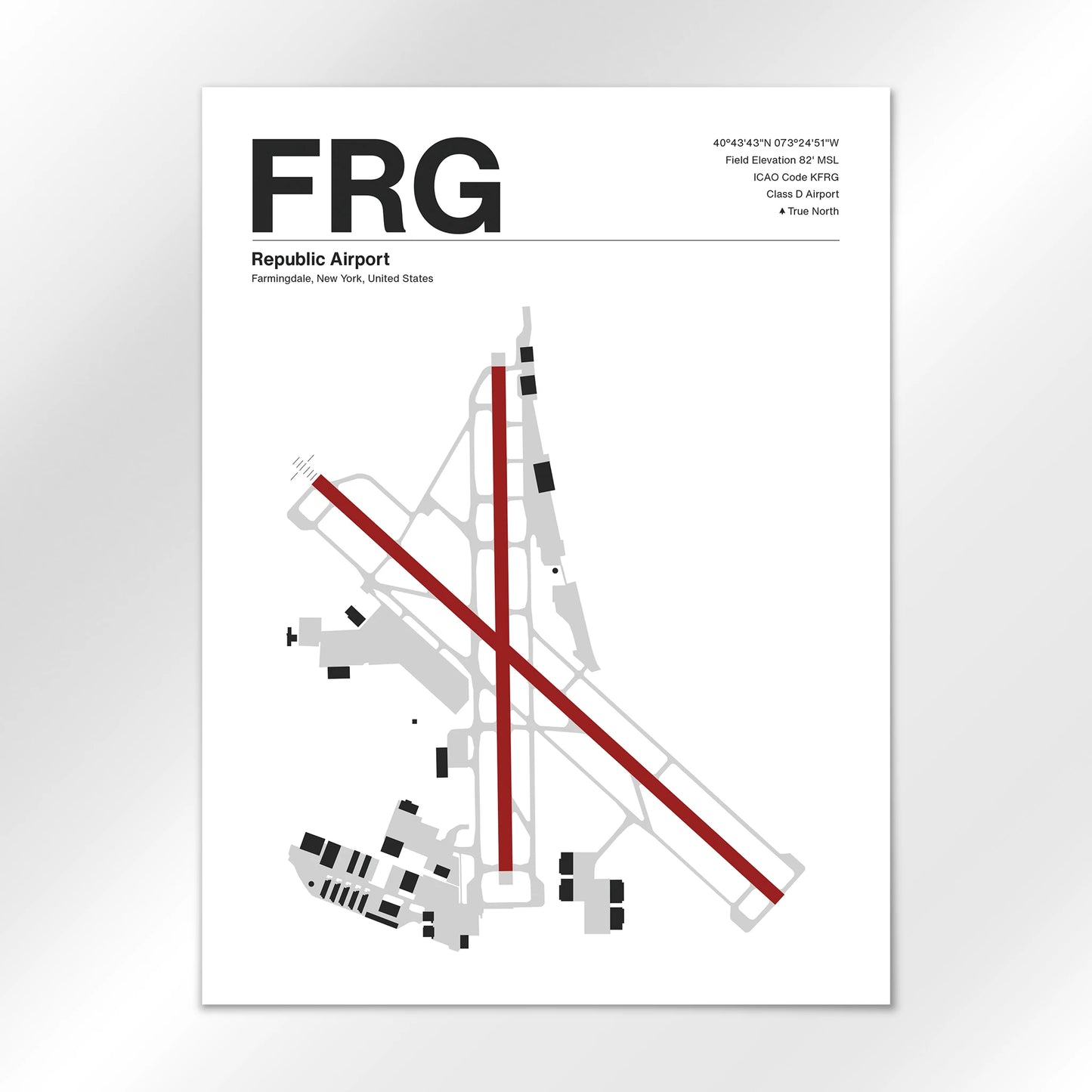 FRG Airport Diagram