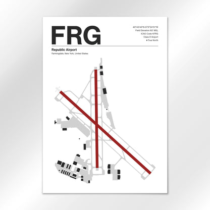 FRG Airport Diagram