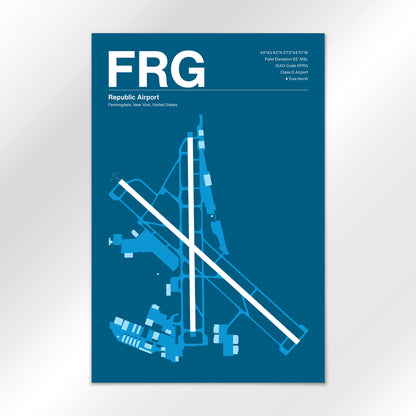 FRG Airport Diagram