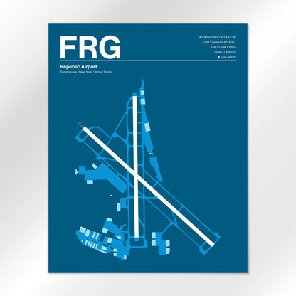 FRG Airport Diagram