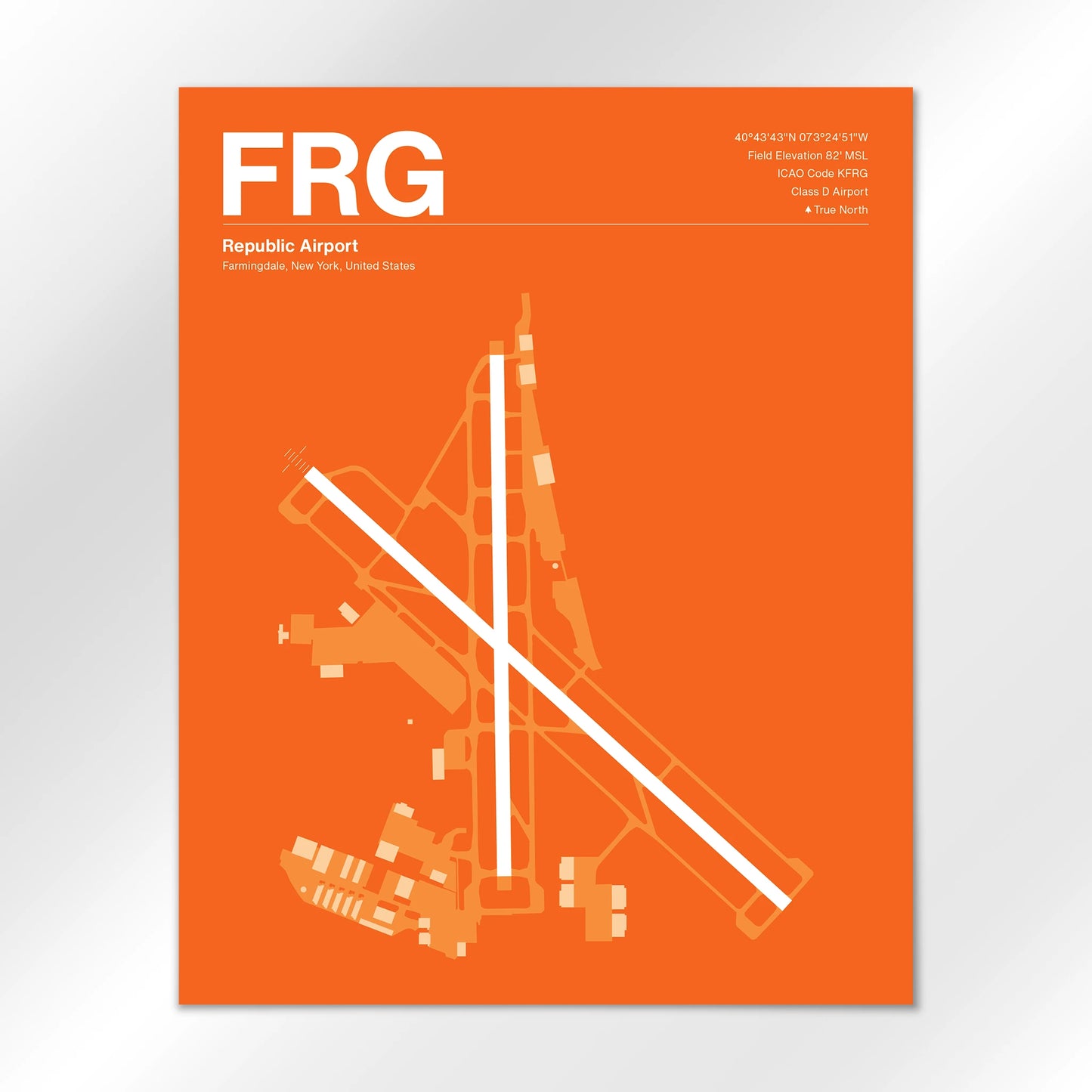 FRG Airport Diagram