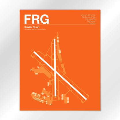 FRG Airport Diagram