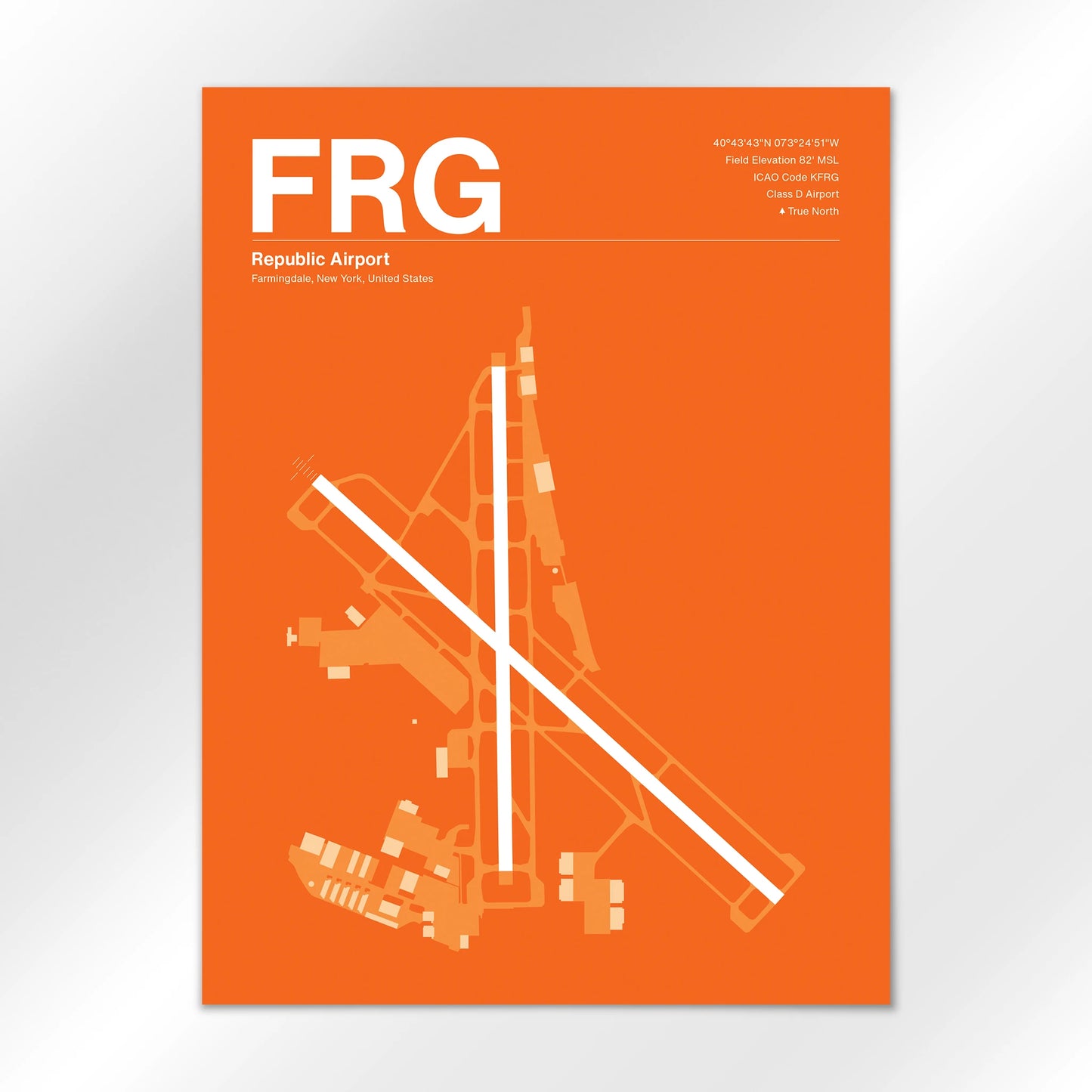 FRG Airport Diagram