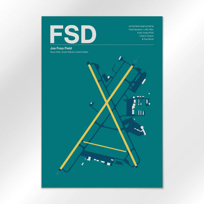 FSD | Sioux Falls - Mid - Century Moss - A1 - No Frame