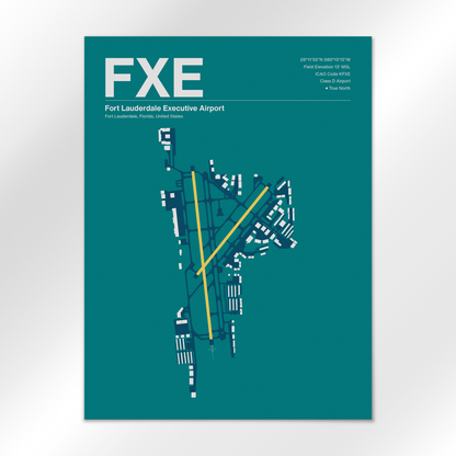 FXE Airport Diagram