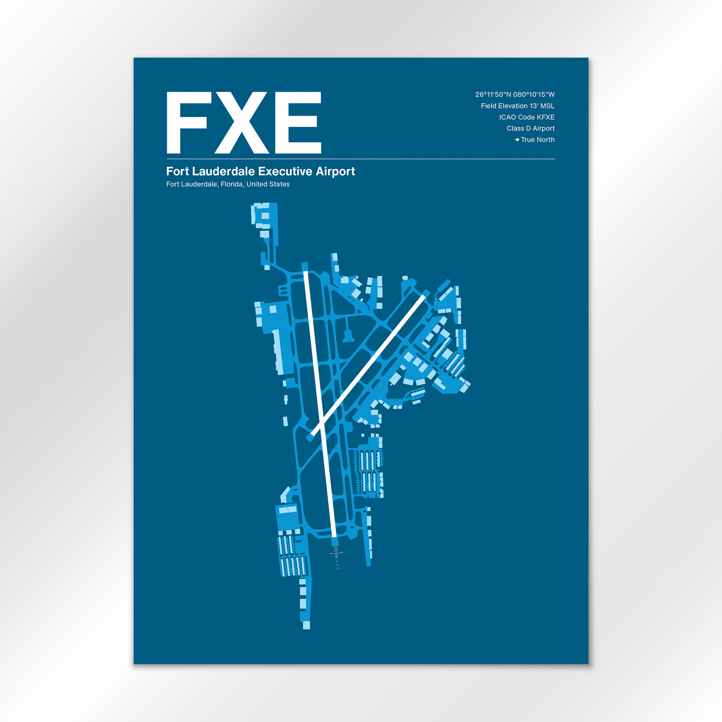 FXE Airport Diagram
