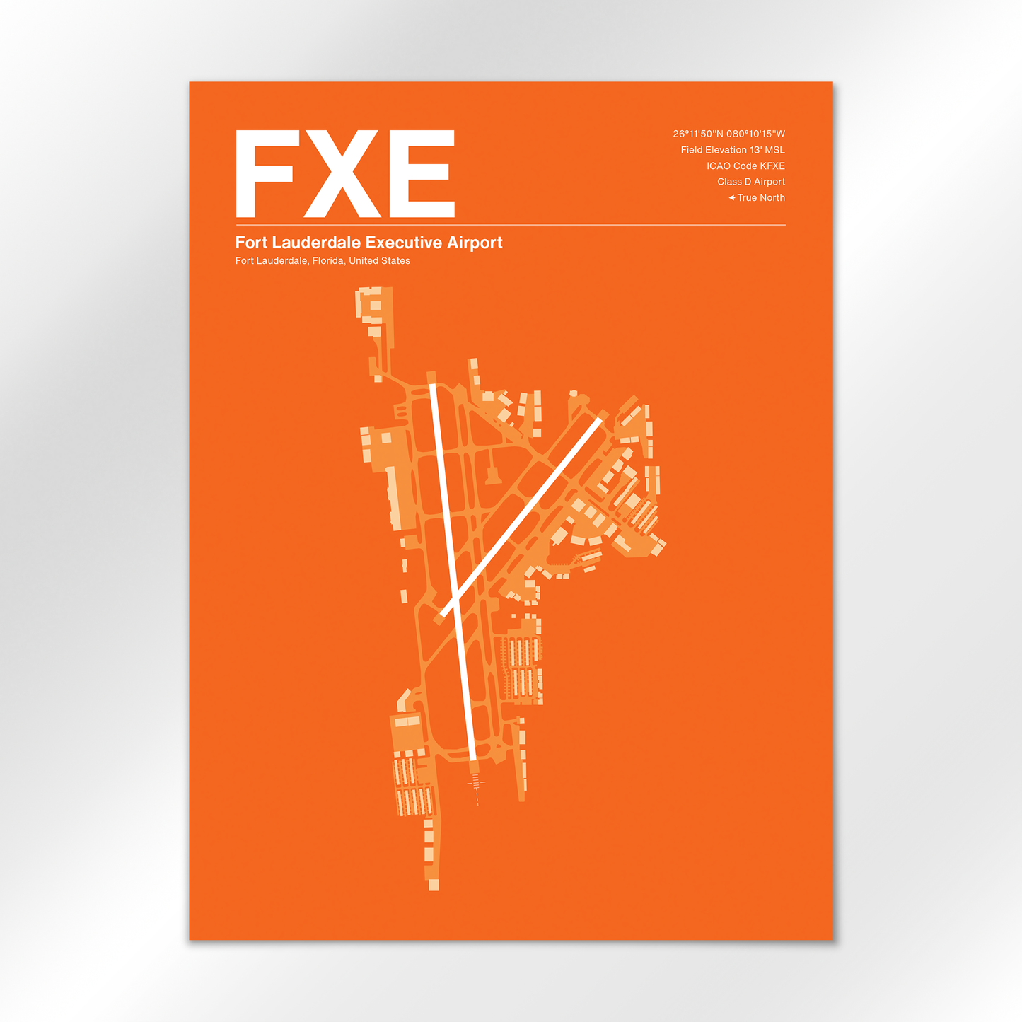 FXE Airport Diagram