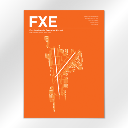 FXE Airport Diagram