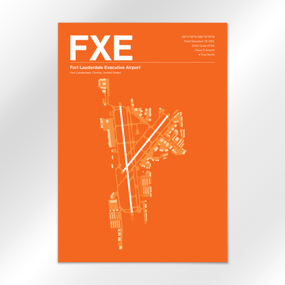 FXE Airport Diagram