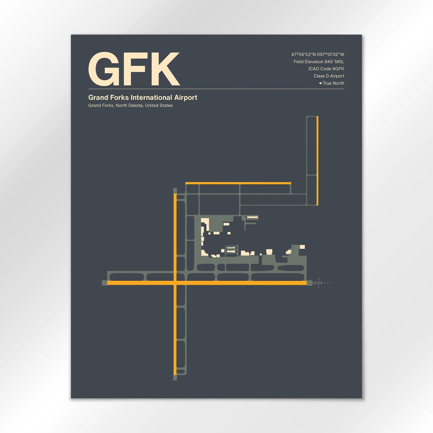 GFK Airport Diagram