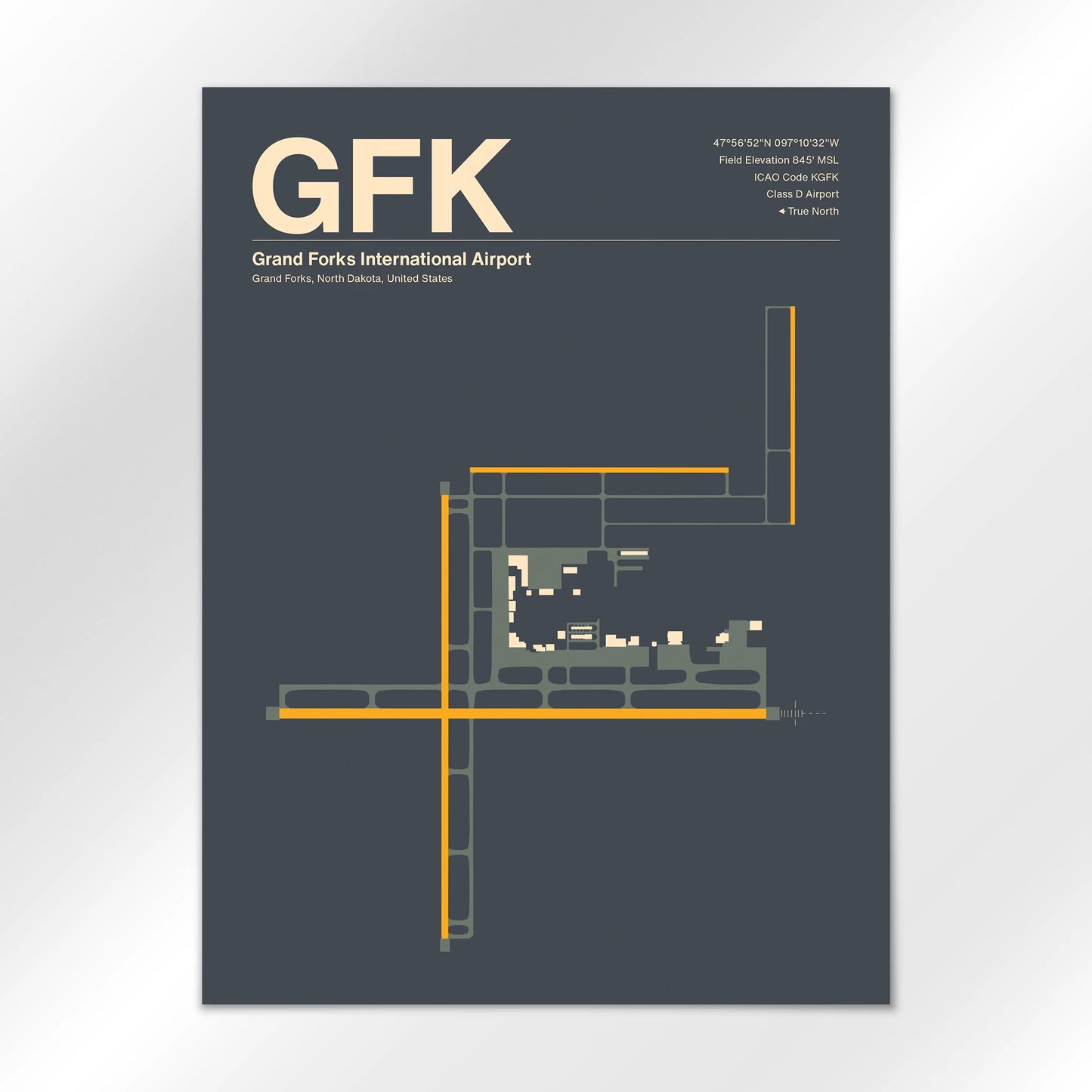 GFK Airport Diagram