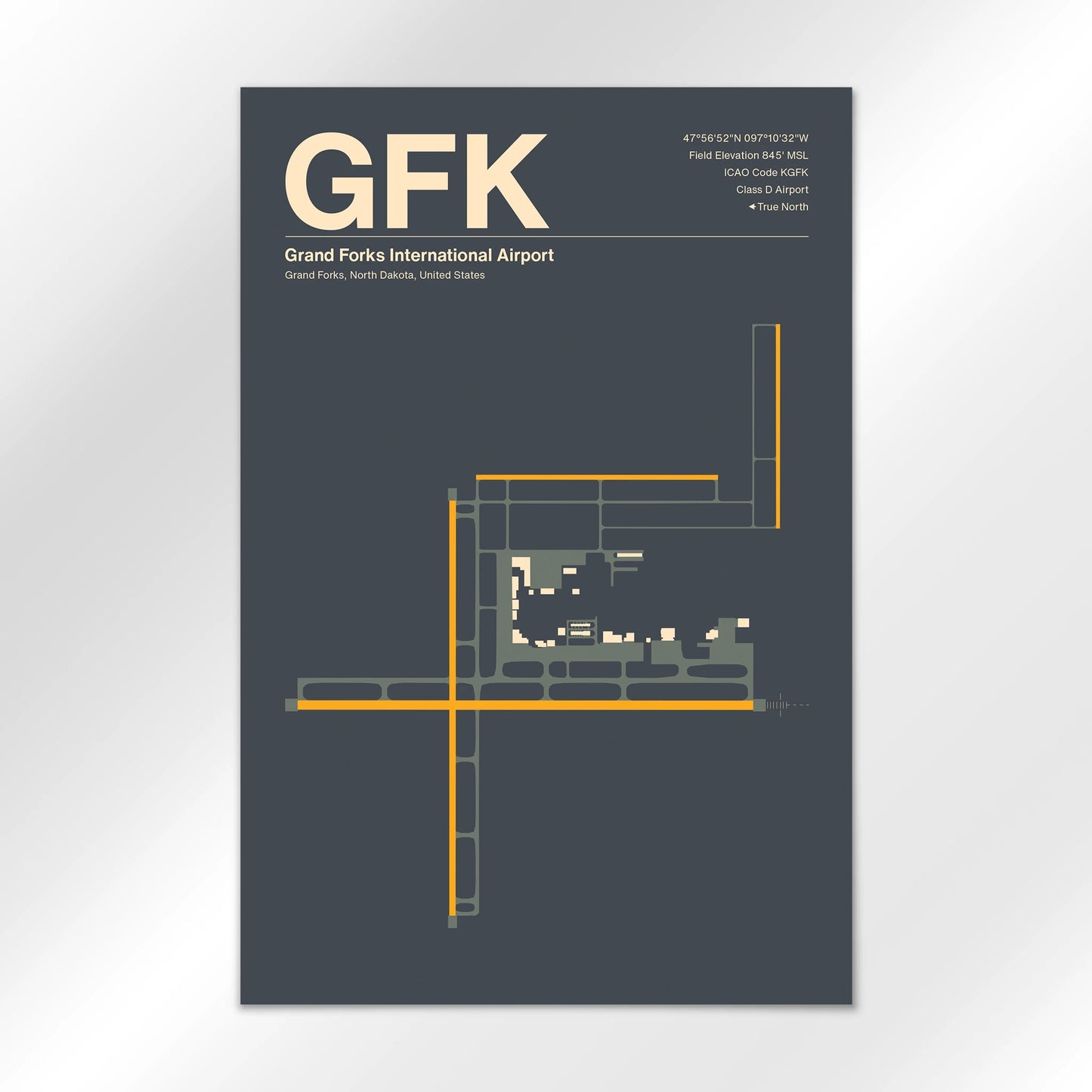 GFK Airport Diagram
