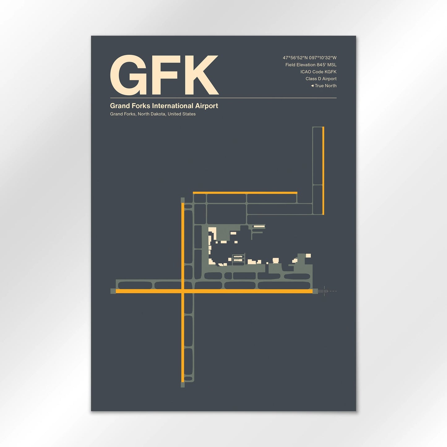 GFK Airport Diagram
