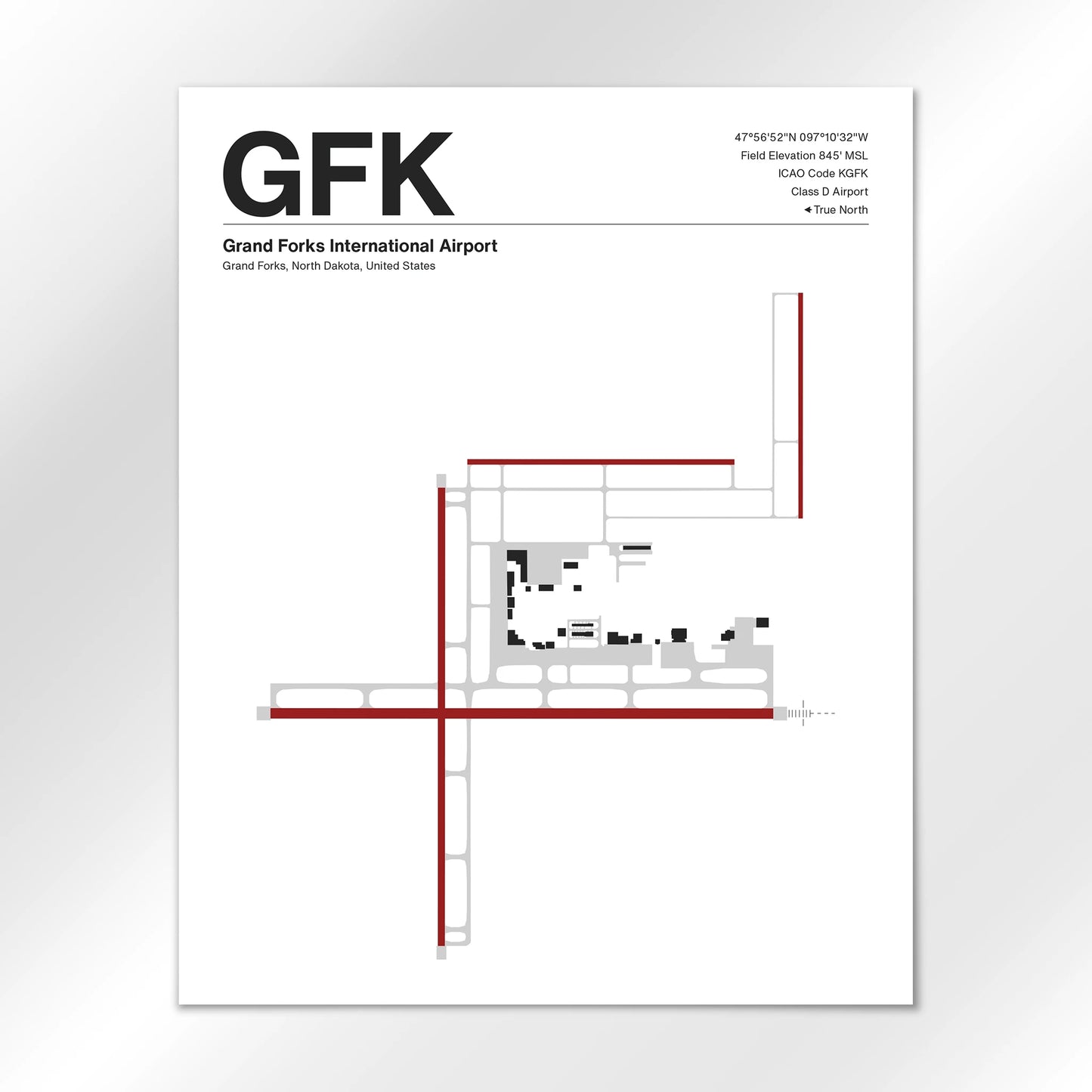 GFK Airport Diagram