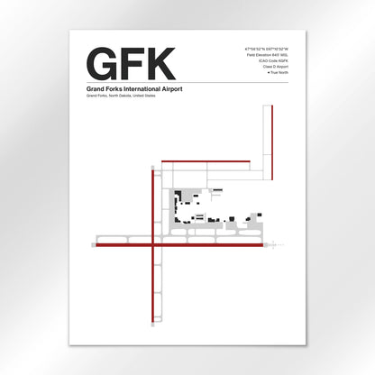 GFK Airport Diagram