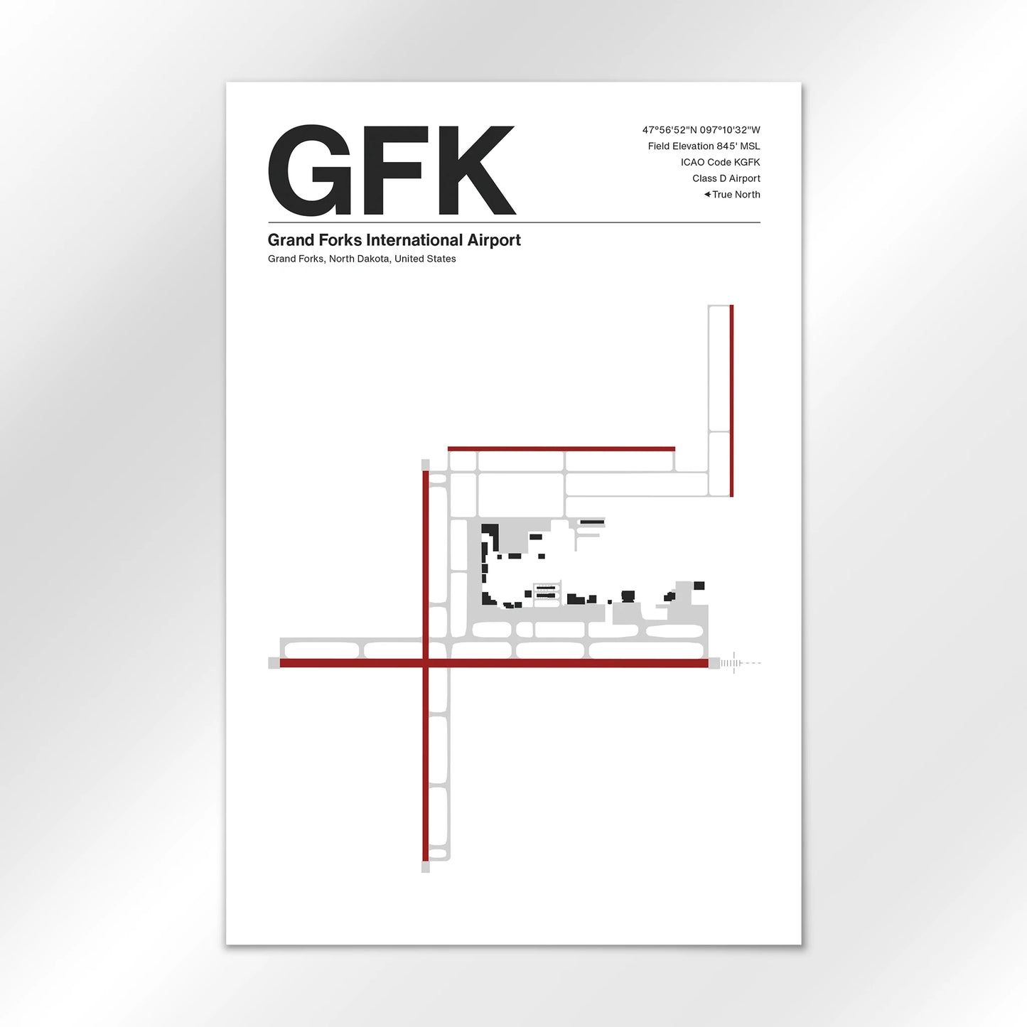 GFK Airport Diagram