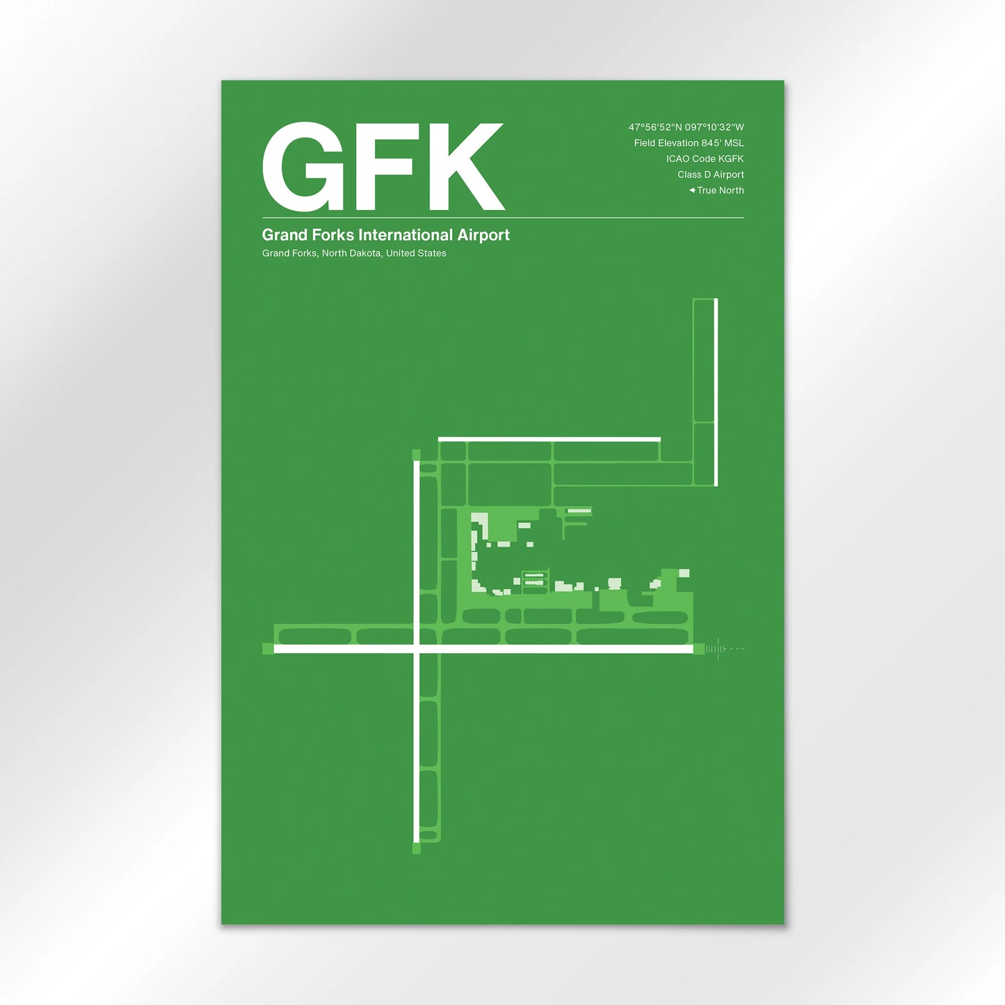 GFK Airport Diagram