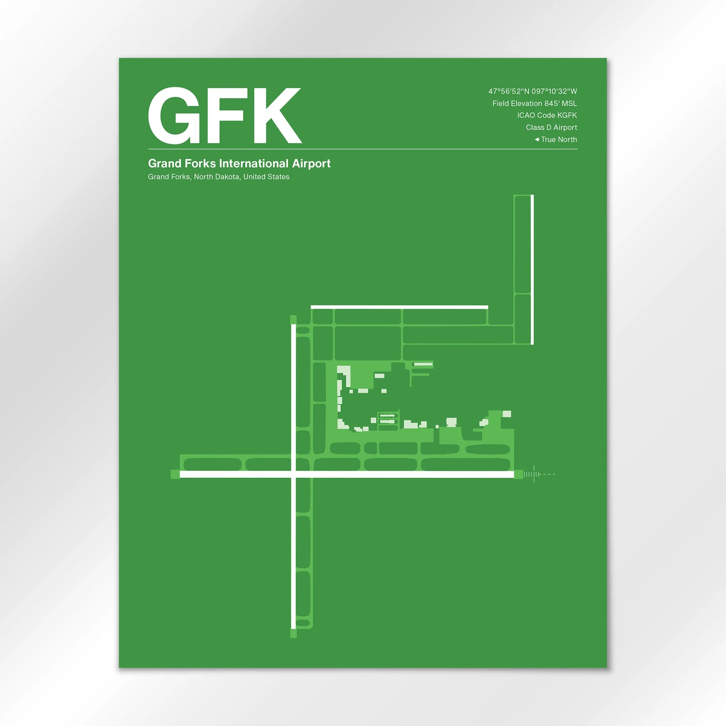GFK Airport Diagram