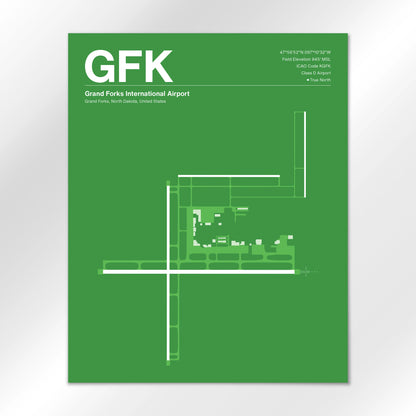 GFK Airport Diagram