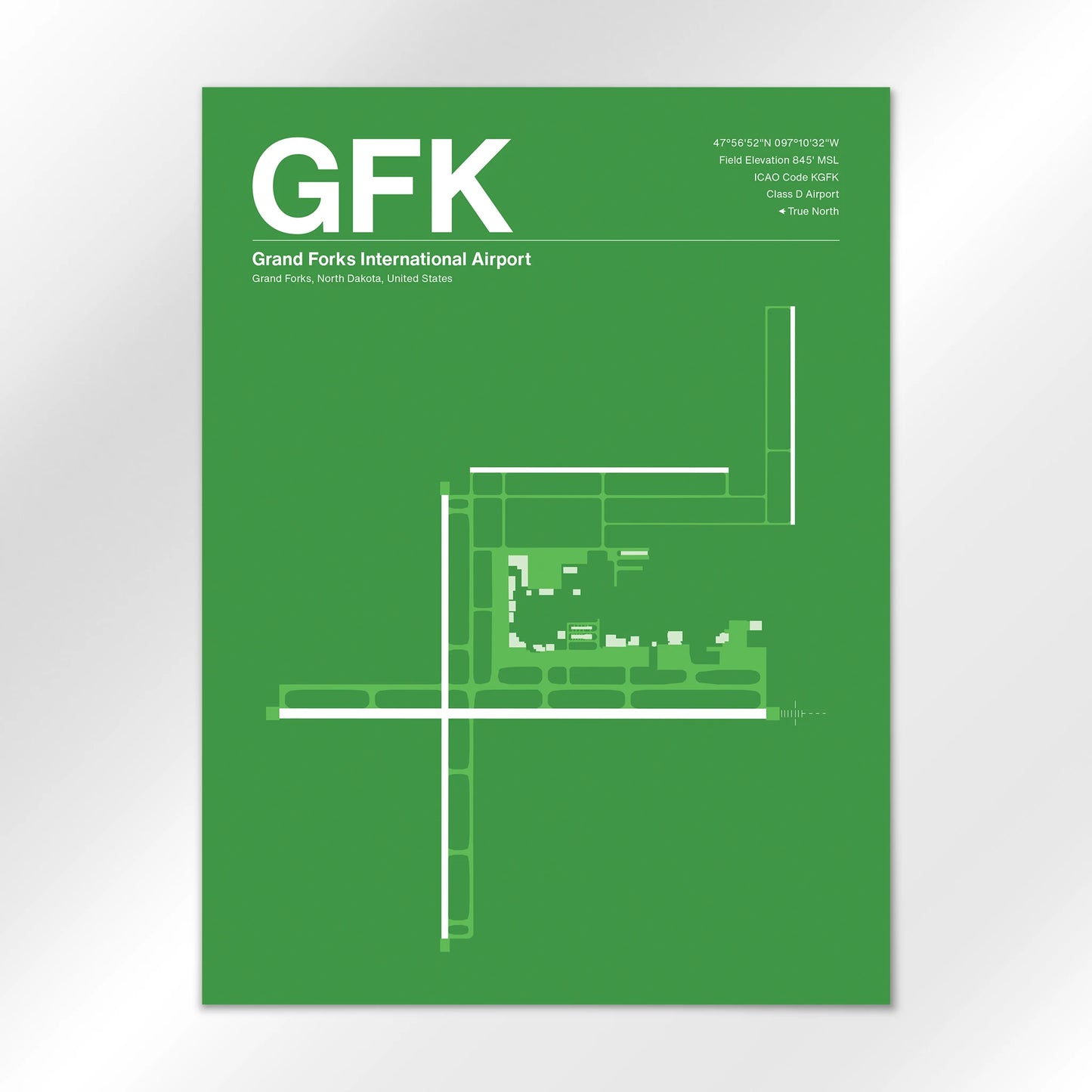 GFK Airport Diagram