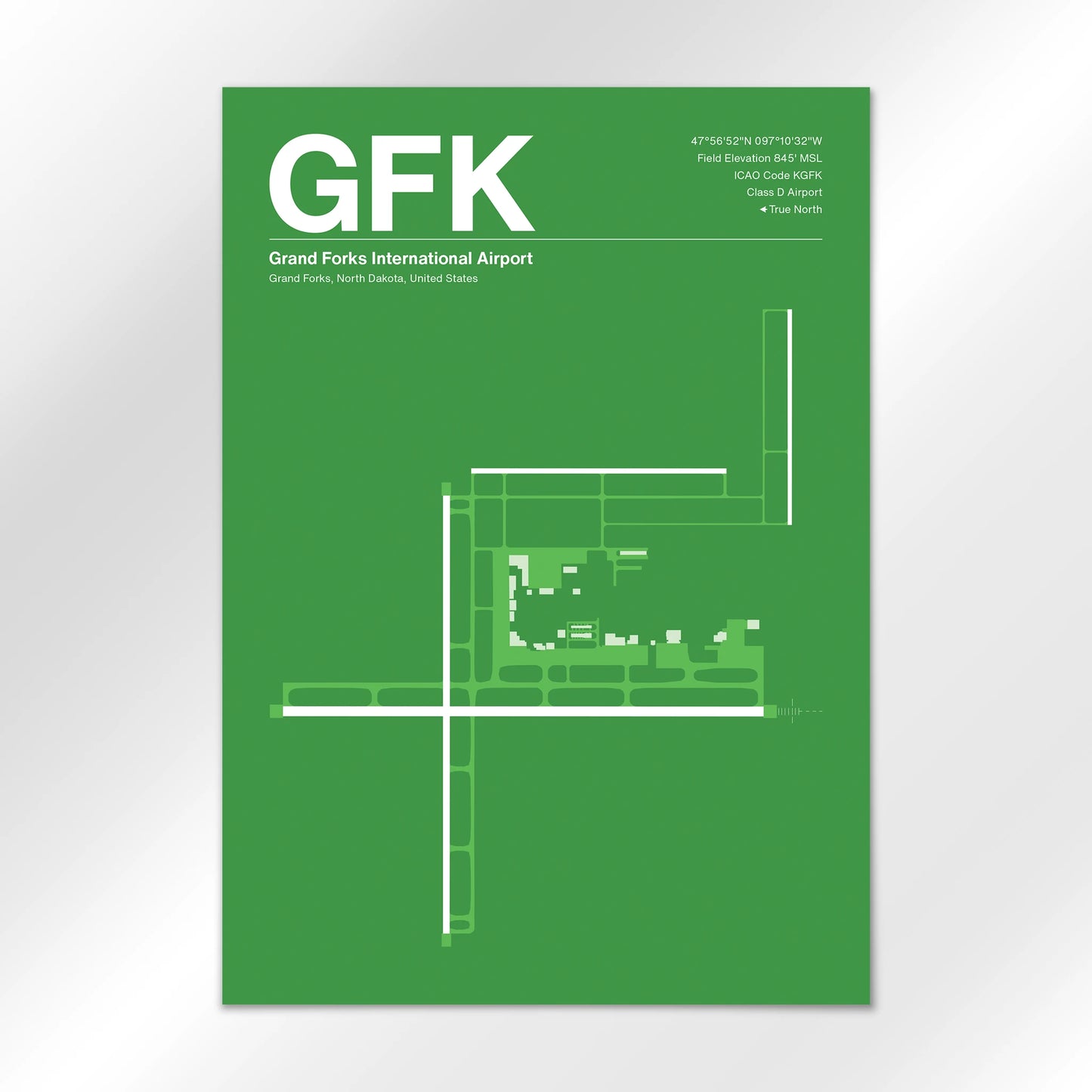 GFK Airport Diagram