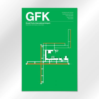 GFK Airport Diagram