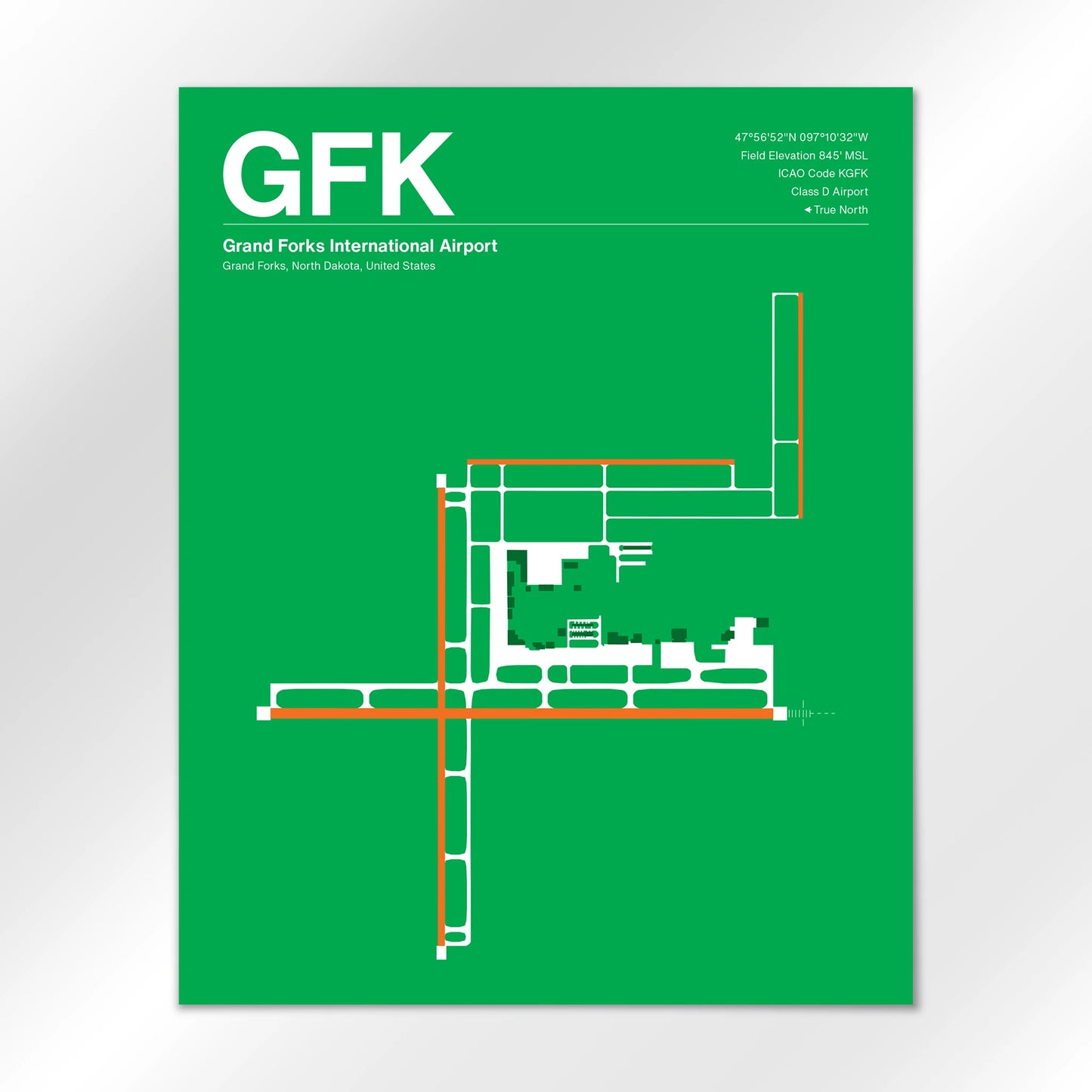 GFK Airport Diagram