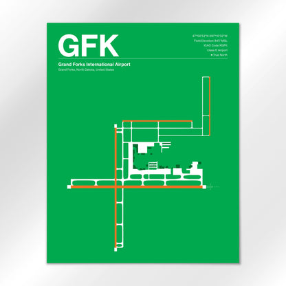 GFK Airport Diagram