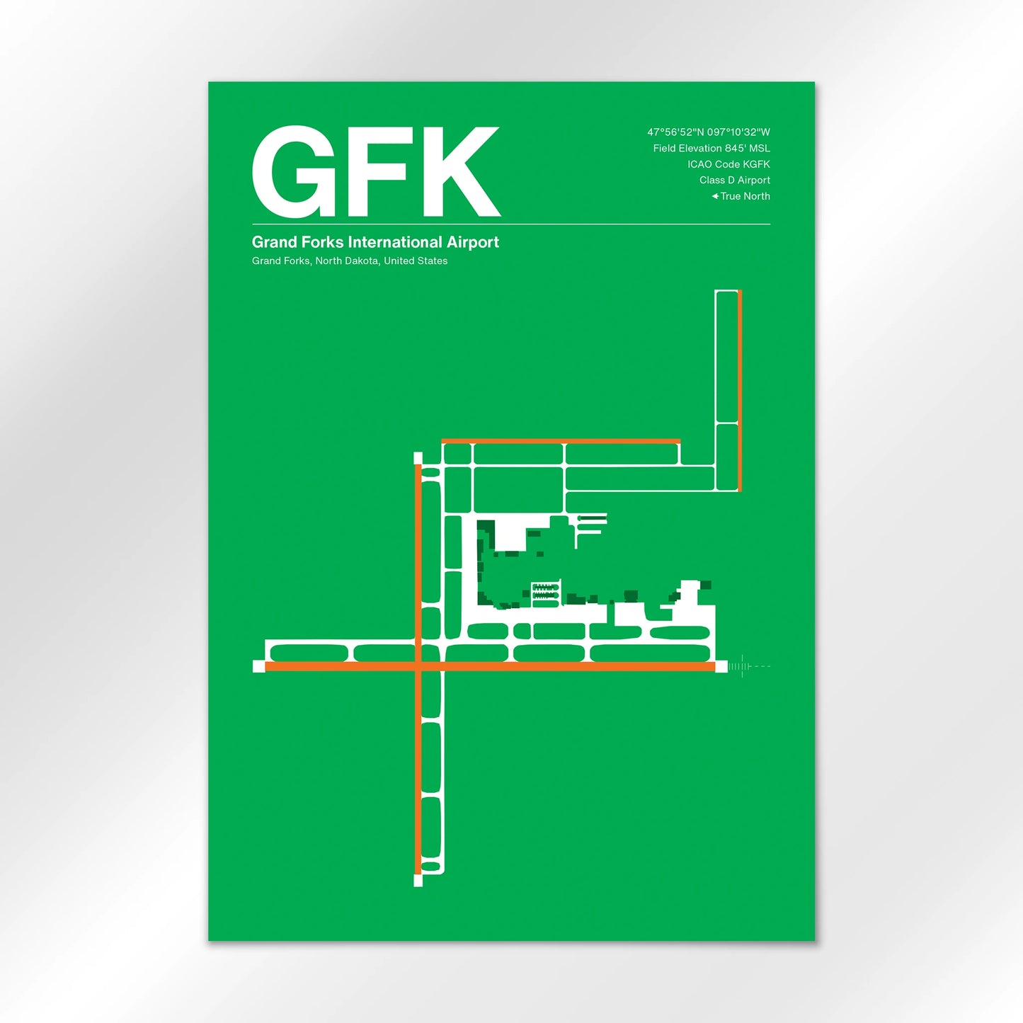 GFK Airport Diagram