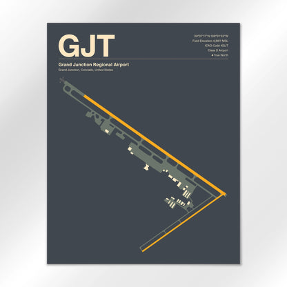 GJT Airport Diagram