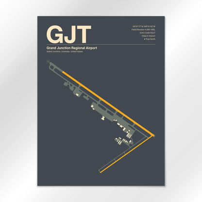 GJT Airport Diagram
