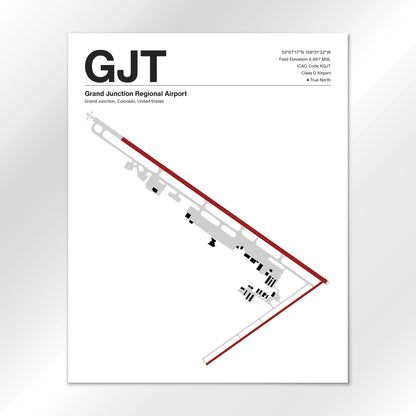 GJT Airport Diagram